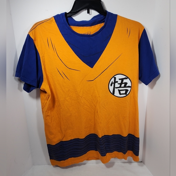 Ripple Junction Other - RIPPLE JUNCTION DRAGONBALLZ GOKU "REALIZE" XL ORANGE / BLUE T-SHIRT